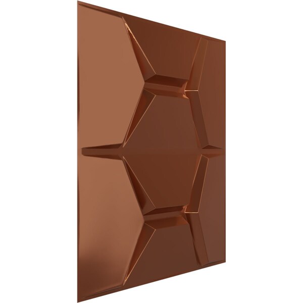 19 5/8in. W X 19 5/8in. H Colony EnduraWall Decorative 3D Wall Panel, Total 32.04 Sq. Ft., 12PK